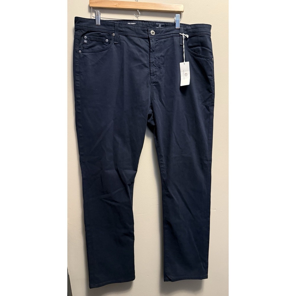 Adriano Goldschmied AG Jeans Everett Slim Straight Stretch Blue Mens 40x32 NWT